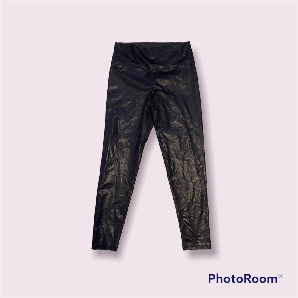 NWOT Aerie Navy Blue Crackle Offline Leggings